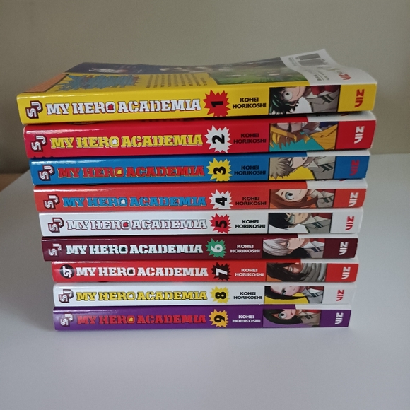 My Hero Academia Other - My Hero Academia Manga Books Vol. 1 - 9 Collection by Kohei Horikoshi